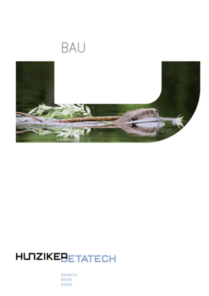 Broschüre Bau