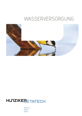 Broschüre Wasserversorgung